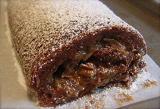 German Chocolate Cake Roll