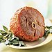 Gingersnap-Crusted Ham With Apricot Mustard Sauce