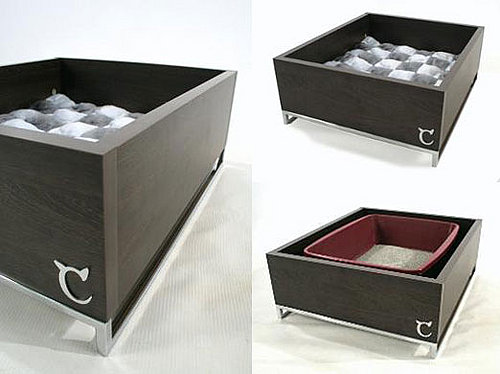 Chic Litter/Bed Combo from Modern Cat Designs