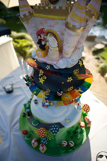 Mario Kart Wedding Cake