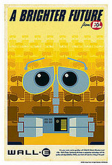 Retro Wall-E Posters