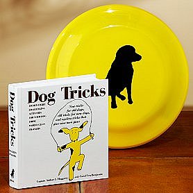 "Dog Tricks " Book With Fetching Disc ($13)