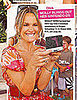 Molly Sims Plays With Her Crystal Encrusted Nintendo DS