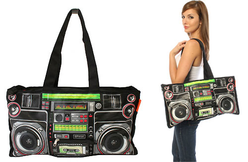 Ghetto Blaster Tote Bag
