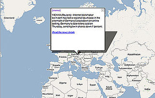 Get Your News Interactively with Breaking News Map