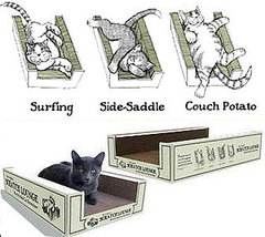 The Original Scratch Lounge For Cats