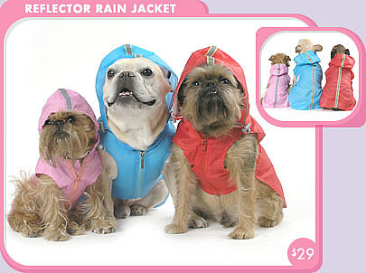 Reflector Rain Jacket ($29)
