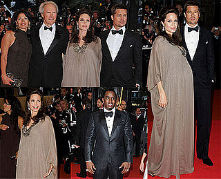 Photos of Pregnant Angelina Jolie, Brad Pitt, Clint Eastwood at Changling Premiere