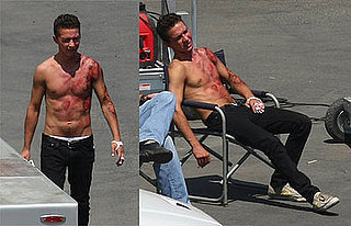 Photos of Shirtless Shia LaBeouf Bloody On Transformers 2 Set