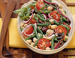 Fast & Easy Dinner: Two-Bean Salad with Tarragon Dressing 