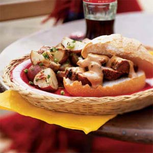 Fast & Easy Dinner: Grilled Pork Tenderloin Sandwiches Fast & Easy Dinner: Grilled Pork Tenderloin Sandwiches