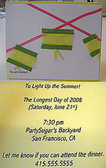 Come Party With Me: Summer Solstice — Invite