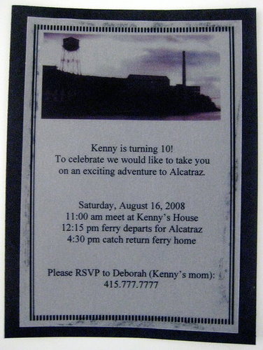 Come Party With Me: Boy's Birthday