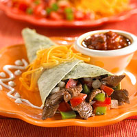 Fast & Easy Dinner: Fajita Roll-Ups