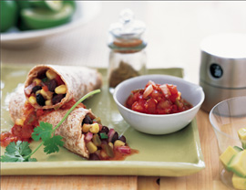 Fast & Easy Dinner: Black Bean and Corn Tacos