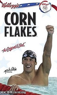 Kellogg's Debuts Michael Phelps Cereal Box