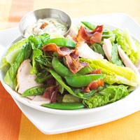 Fast and Easy Dinner: Turkey Bacon Salad Fast and Easy Dinner: Turkey Bacon Salad