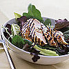 Fast & Easy Dinner: Balsamic Chicken Over Greens