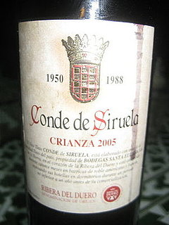 Happy Hour: Conde de Siruela Crianza