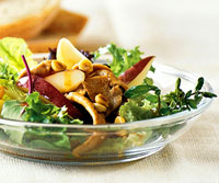 Fast & Easy Dinner: Sauteed Pork and Pear Salad