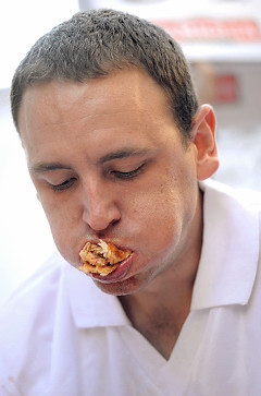 Joey Chestnut Wins First Ever World Pizza Championships