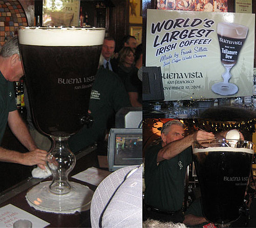 Meet the World's Largest Irish Coffee
