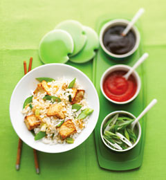 Fast & Easy Dinner: Sesame Tofu Stir-Fry