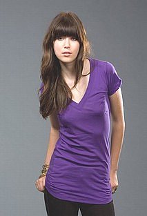 Short Sleeve V Neck Tee by LnA ($64)