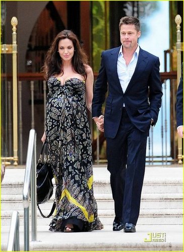 Brad & Angie's Date Night in Cannes