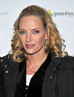 Uma Thurman Exercises Anytime, Anywhere