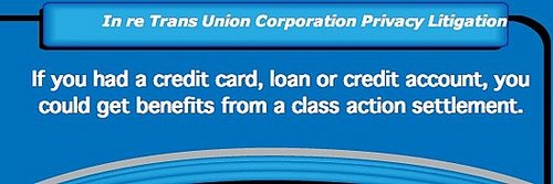 TransUnion Class Action Suit, Free Credit Monitoring Service