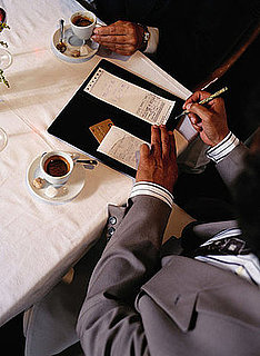 Do You Cover the Receipt When You're Tallying the Total?