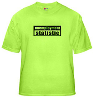 Brilliant or Baffling: Woman Wearing Resume on Shirt