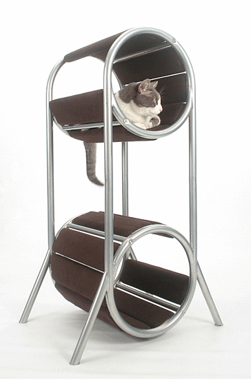 TALL Modern Cat Condo