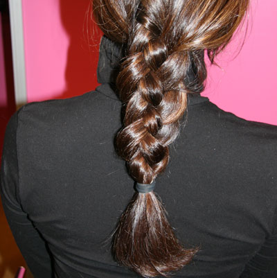 How-To Do a Four Strand Braid