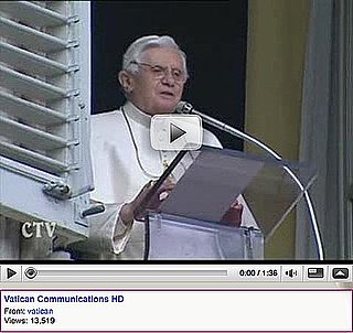 Skipped Church? Check Out the Pope's New YouTube Channel  
