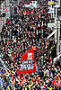 Front Page: Masses in France Protest Bad Economy