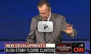 Briefing Book! Bush, Sr. Jokes About Ugly Woman 
