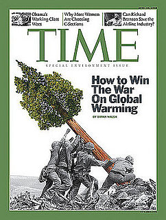 Time Cover Showing Iwo Jima