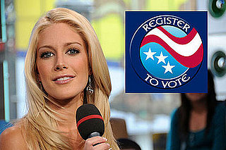 Heidi Montag Promises to Register to Vote