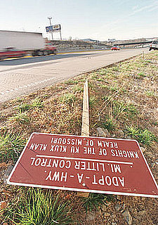 The Minutemen Adopt-a-Highway — Allowed to Keep It Clean?
