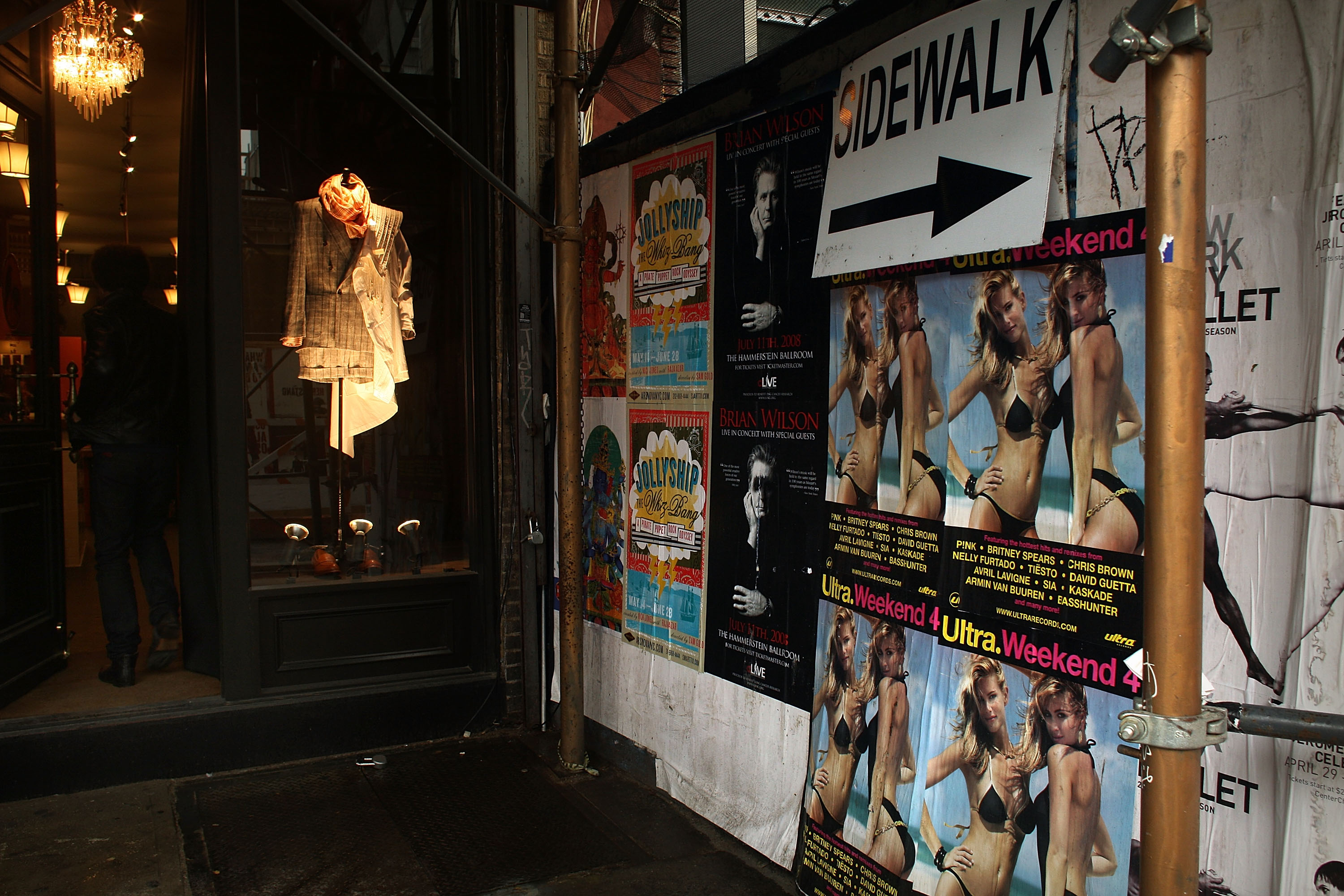 Manhattan's Lower East Side. Manhattan's Lower East Side.
