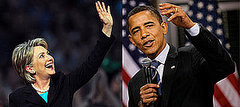 Clinton and Obama Meet in Unity, New Hampshire Clinton and Obama Meet in Unity, New Hampshire