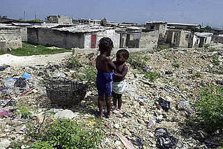 Haitians Eat Mud Cakes