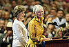 Laura Bush and Cindy McCain Appeal For Gulf State Aid