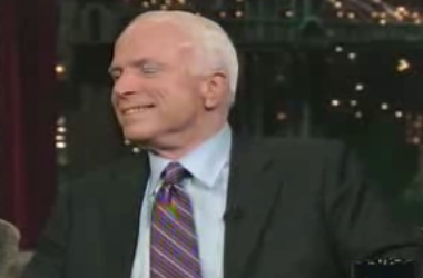 John McCain on Letterman