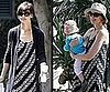 Katie Holmes and Marcia Cross in Vince Dress