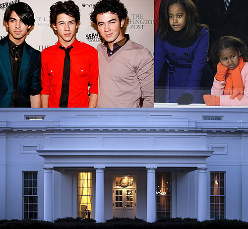Malia and Sasha Obama Enjoy Private Jonas Brothers Concert!