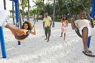 Lil Tip: Work Out at the Park by Pushing Swings 