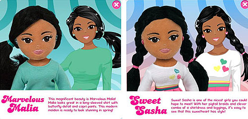Michelle Obama doesn't like Malia and Sasha Dolls